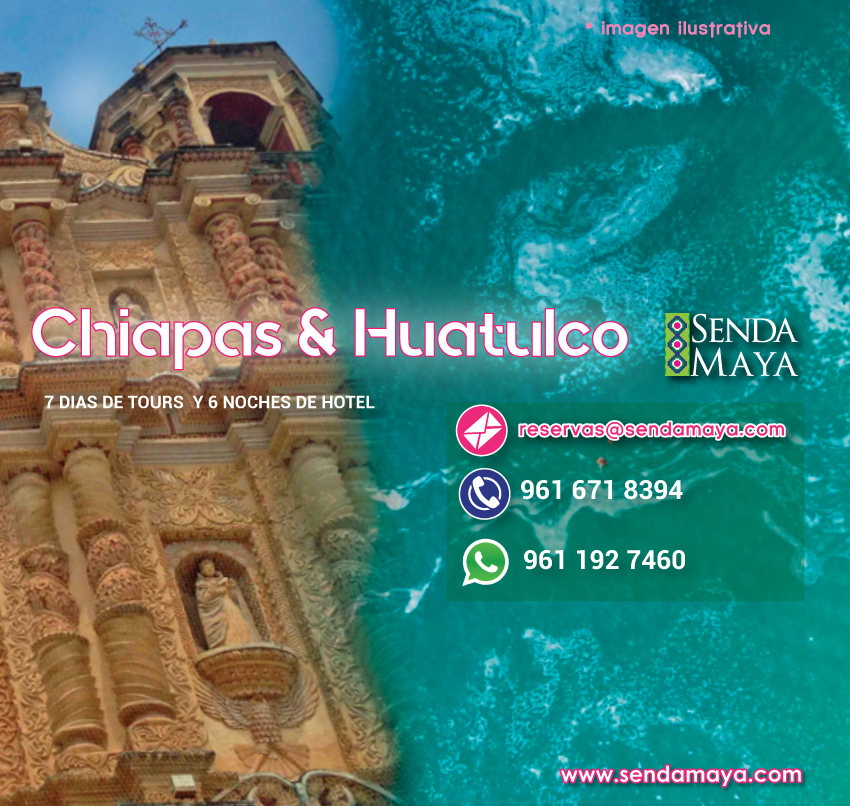 Tour grupal por chiapas y las playas de huatulco, precios 2022
