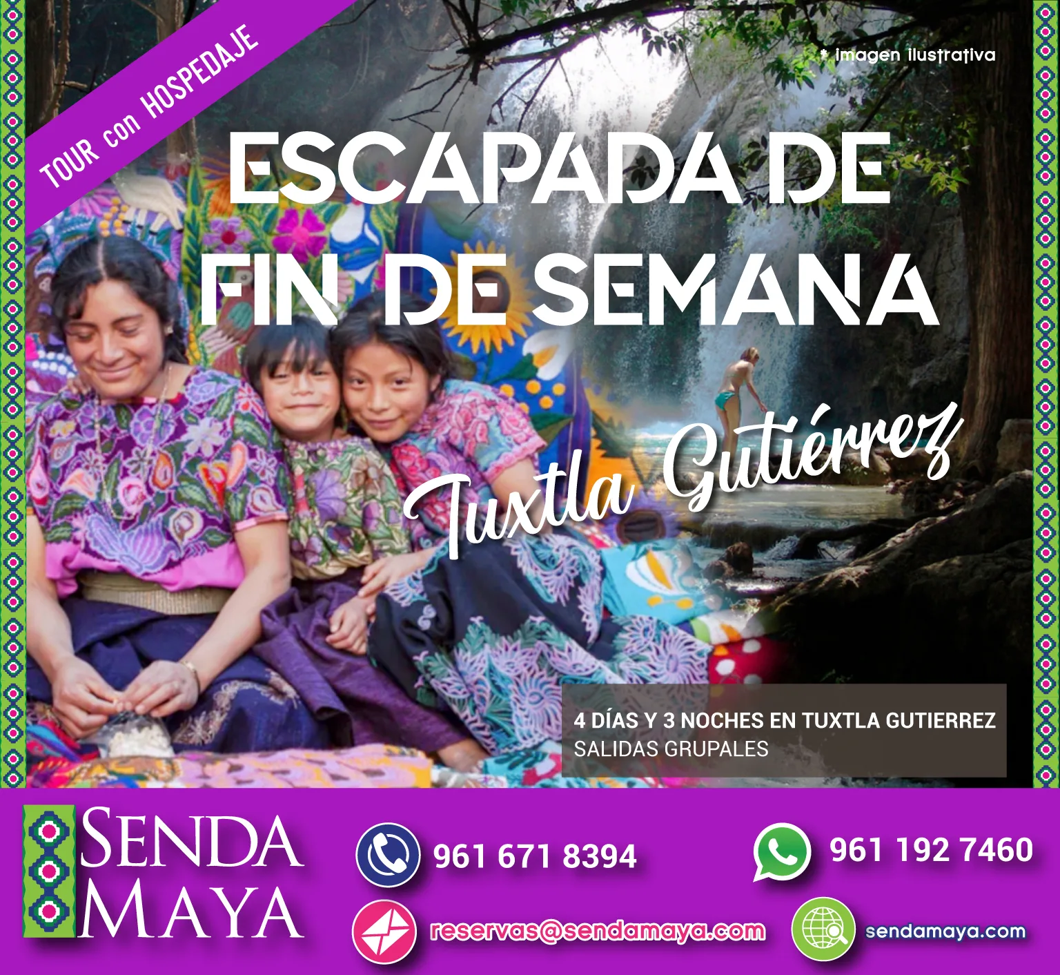 ESCAPADA DE FIN DE SEMANA A TUXTLA GUTIERREZ