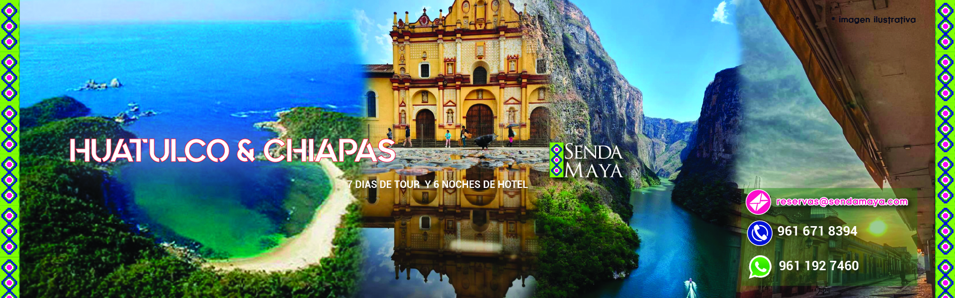 TOUR HUATULCO & CHIAPAS