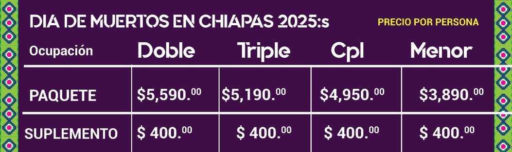 DIA DE MUERTOS EN CHIAPAS 2025